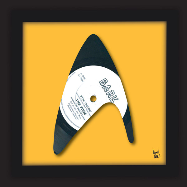 Star Trekkin' - The Firm (1987) - Kenny Deane Vinyl Art