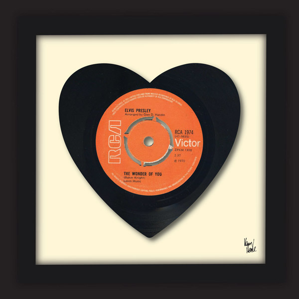 The Wonder Of You - Elvis Presley (1970) - Kenny Deane Vinyl Art