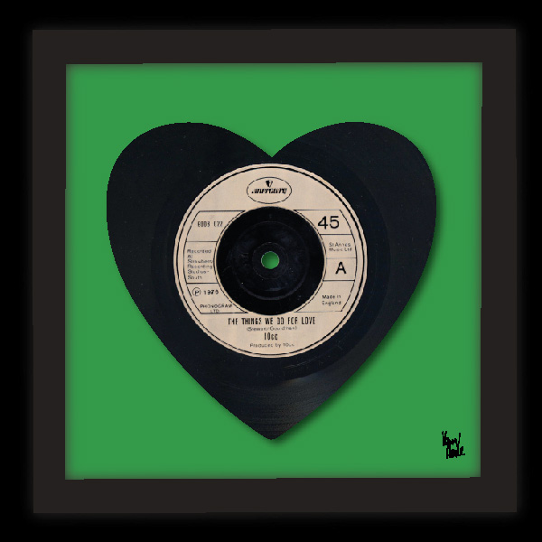 The Things We Do For Love - 10cc (1976) - Kenny Deane Vinyl Art