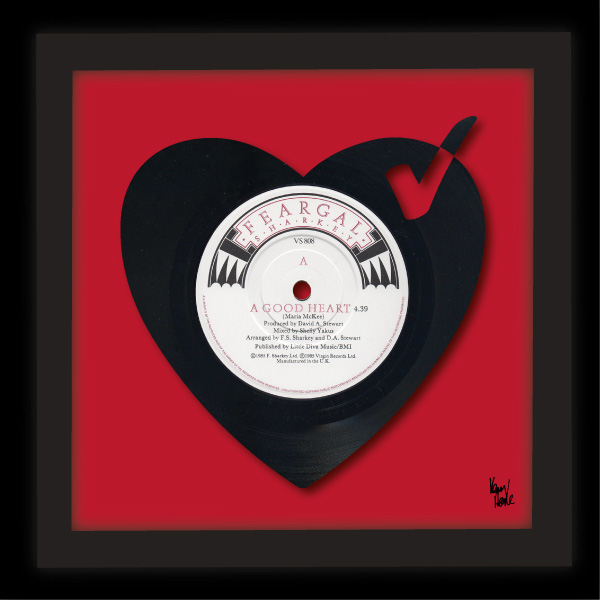 A Good Heart - Feargal Sharkey (1985) - Kenny Deane Vinyl Art