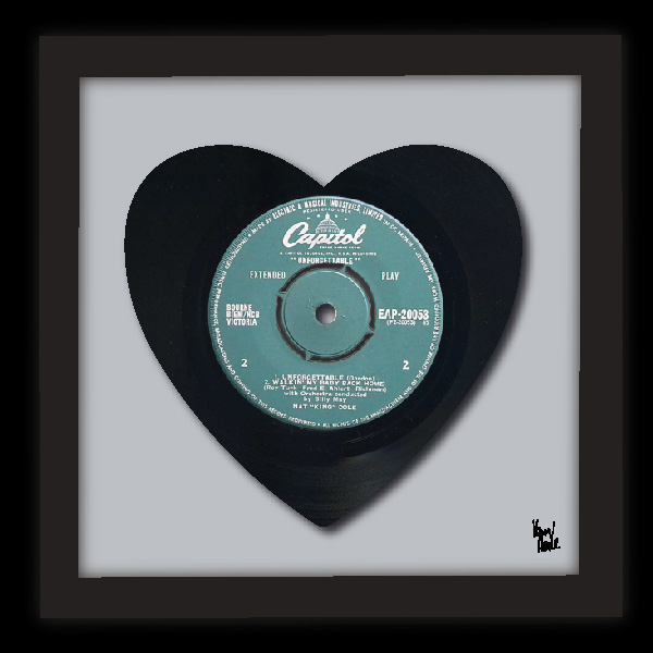 When I Fall In Love – Nat King Cole (1957) | Kenny Deane Vinyl Art