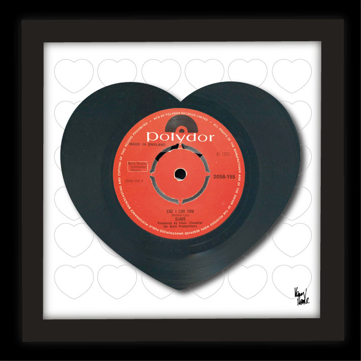 Coz I Love You - Slade (1971) - Kenny Deane Vinyl Art