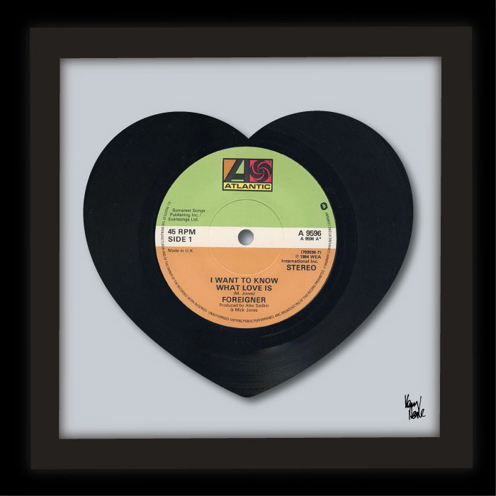 I Want to Know What Love is - Foreigner (1984) - Kenny Deane Vinyl Art